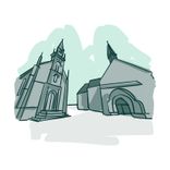 L'église Saint-Sauveur et la chapelle Notre-Dame-de-Lourdes