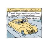 Tintin in Saint-Nazaire