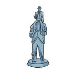 Statue of Franz Kafka, by J. Róna