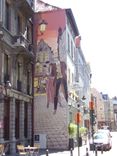 Mur peint “Broussaille et Sackville”
