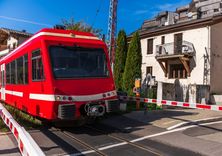 The Montenvers rack train