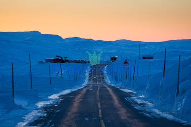 Vinter på Hardangervidda