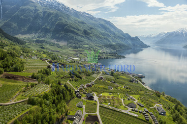 Sørfjorden i Hardanger, utsikt over Lofthus.