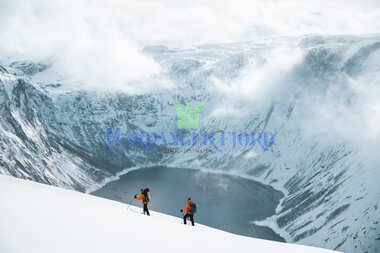 Vintertur til Trolltunga