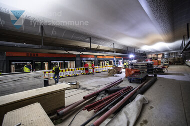 Testkøyring av  Bybanen linje 2