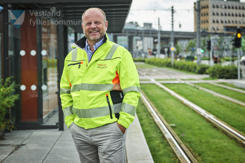 Prosjektdirektør Arve Tjønn Rinde i Bybanen Utbygging