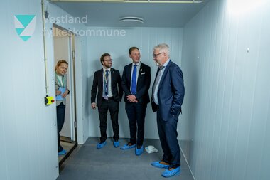 Opninga av nytt arkivbygg