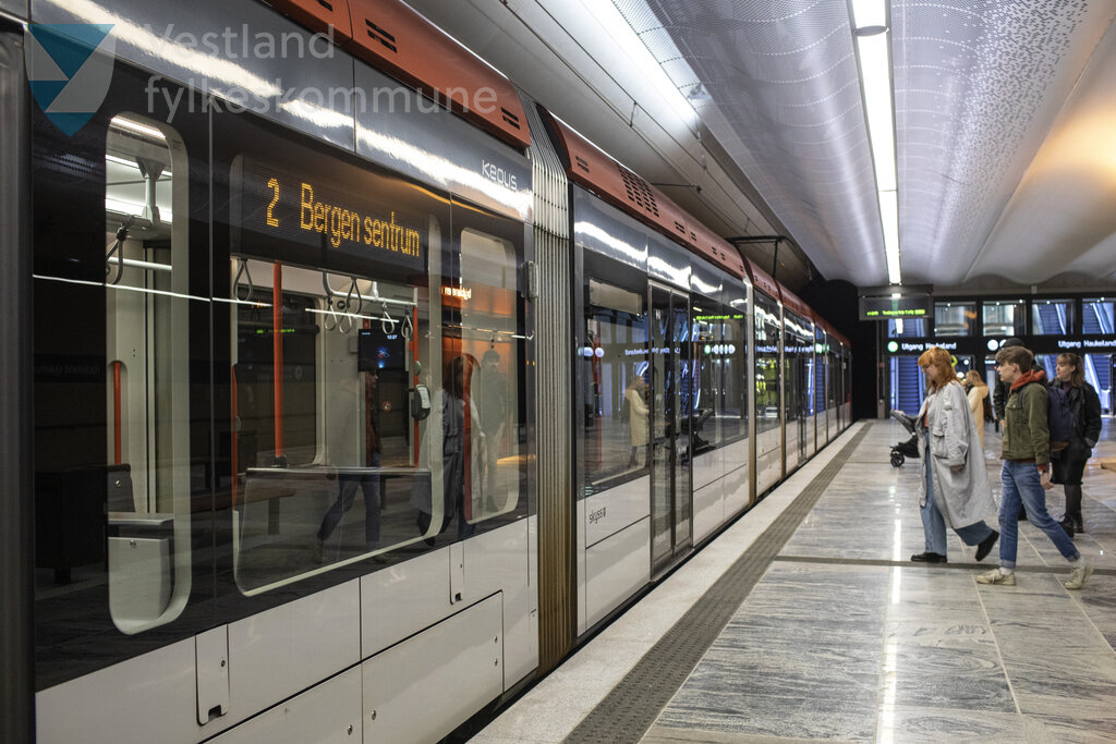 Linje 2 - Haukeland sjukehus haldeplass