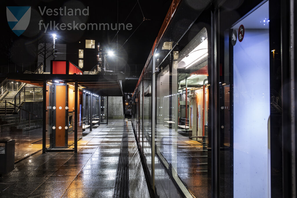 Linje 2  - Kronstad haldeplass