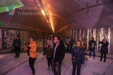 Fyllingsdalstunnelen åpningsdag