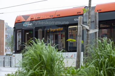 Linje 2 i trafikk  - Fyllingsdalen