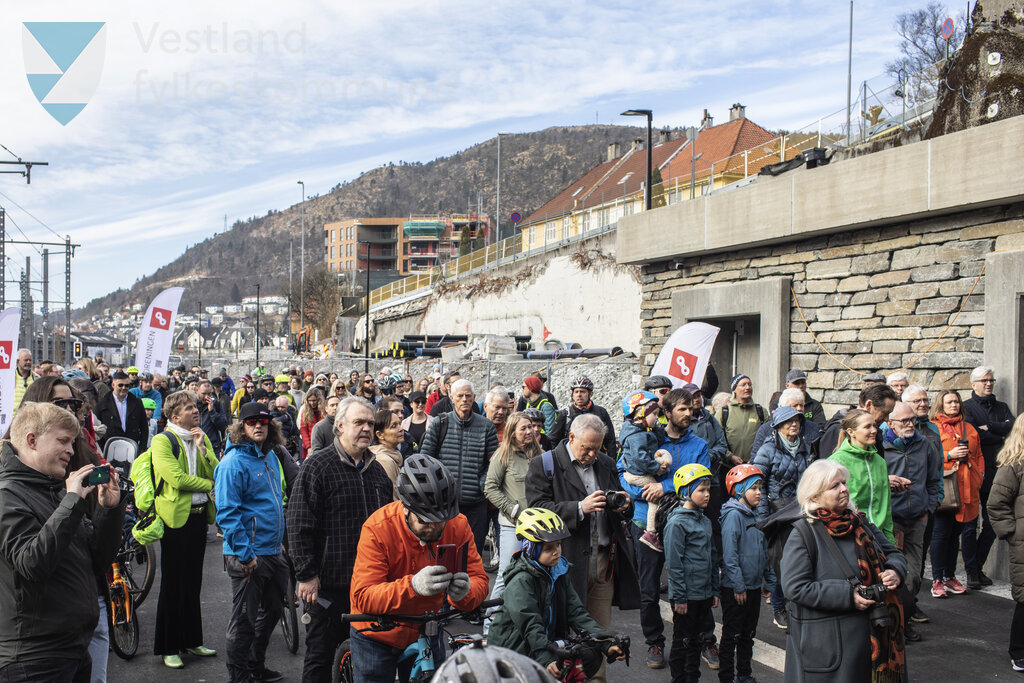 Kronstadtunnelen  åpningsdag
