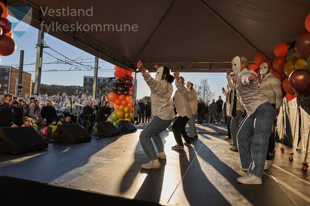 Biletet er frå markeringa av ferdig bybanelinje 2 til Fyllingsdalen 18. november 2022