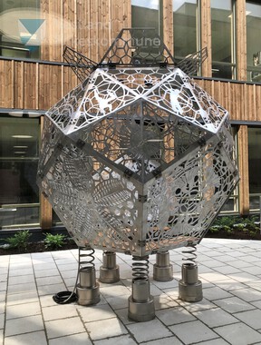 Førde vidaregåande skule - Interiør og utsmykking 