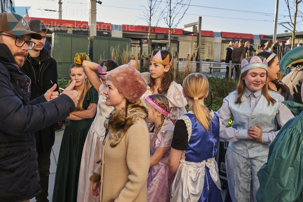 Biletet er frå markeringa av ferdig bybanelinje 2 til Fyllingsdalen 18. november 2022
