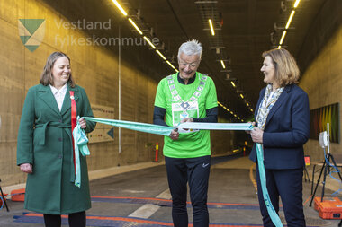 Fyllingsdalstunnelen åpningsdag