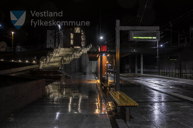 Linje 2  - Kronstad haldeplass