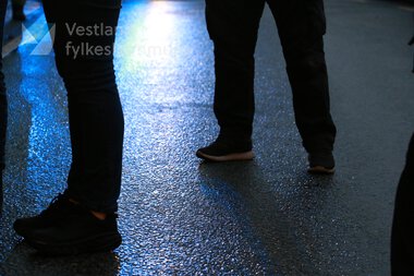 Beredskapsøving i tunnel