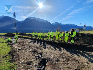 Arkeologiske registreringar ved Nes i Luster