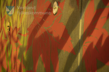 Veggdekor i Fyllingsdalstunnelen 