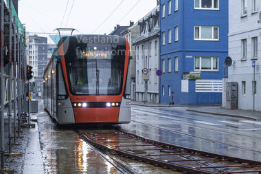 Testkkøring av klatreveksel,  Bjørnsons gate, 2021