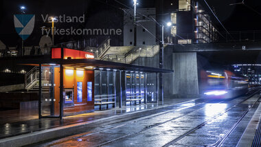 Linje 2  - Kronstad haldeplass