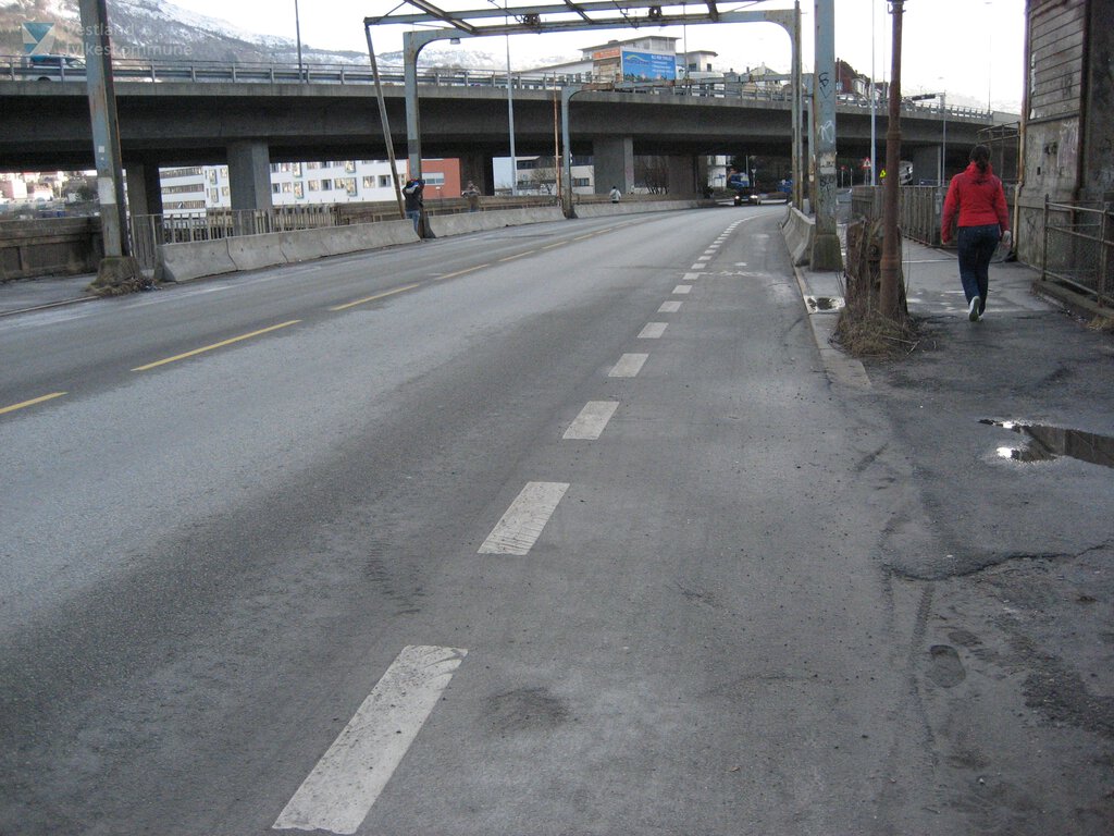 Ombygging av Gamle Nygårdsbo frå bilbru til bybanebru