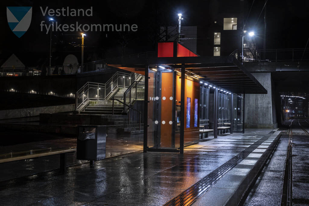 Linje 2  - Kronstad haldeplass