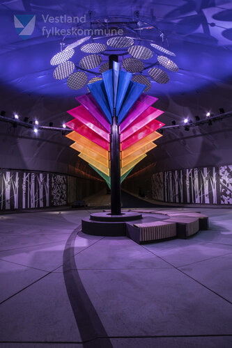 Solur i Fyllingsdalstunnelen 