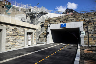 Kronstadtunnelen åpna