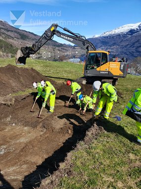 Arkeologiske registreringar ved Nes i Luster