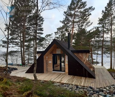 Dagsturhytta Fjordablikk i  Masfjorden kommune