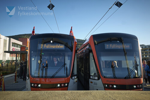 Ferdig bybane linje 2 Sentrum  - Fyllingsdalen 18. november 2022