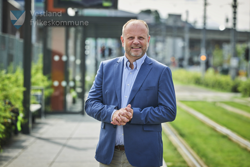 Prosjektdirektør Arve Tjønn Rinde i Bybanen Utbygging