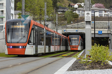 Linje 2 i trafikk  - Fyllingsdalen