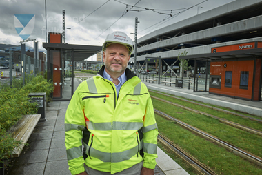 Prosjektdirektør Arve Tjønn Rinde i Bybanen Utbygging