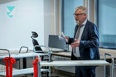 Opninga av nytt arkivbygg