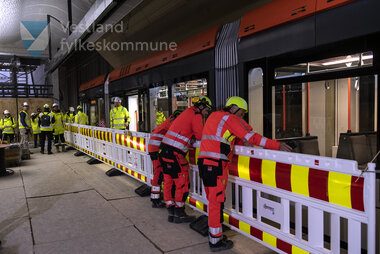 Testkøyring av  Bybanen linje 2
