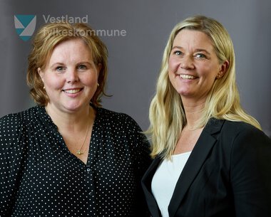 Hildegunn Hodneland og Gøril Hillersøy er mobbeombod for barnehagebarn og elevar i grunnskulen.