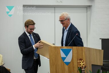 Opninga av nytt arkivbygg