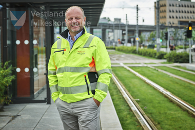 Prosjektdirektør Arve Tjønn Rinde i Bybanen Utbygging