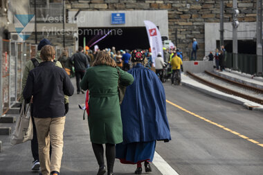 Kronstadtunnelen  åpningsdag