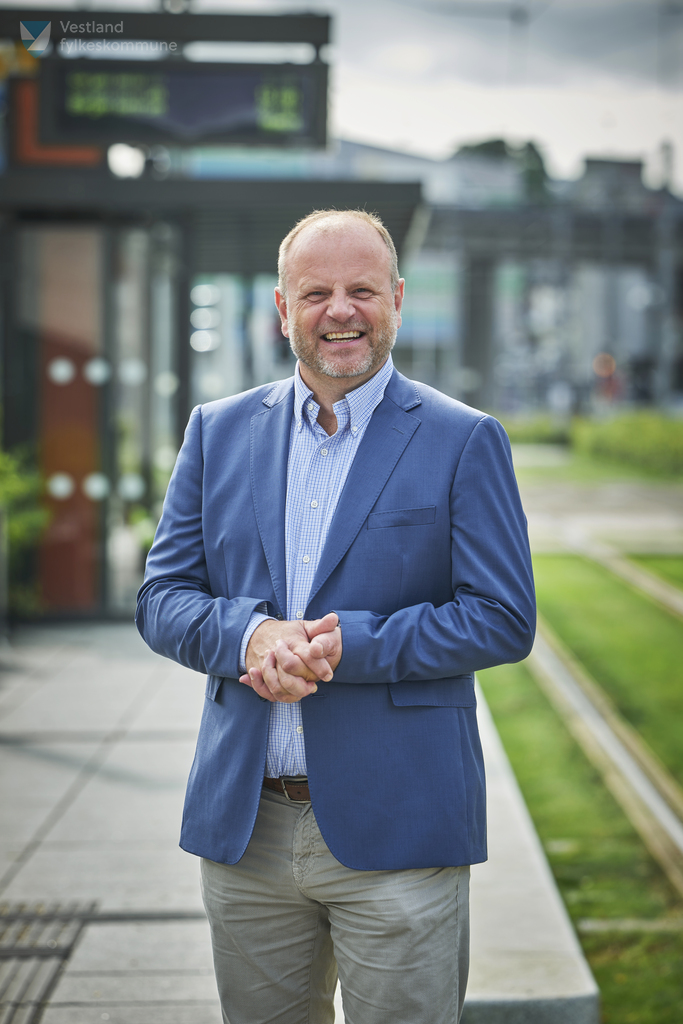 Prosjektdirektør Arve Tjønn Rinde i Bybanen Utbygging