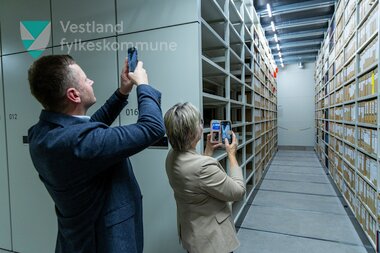 Opninga av nytt arkivbygg