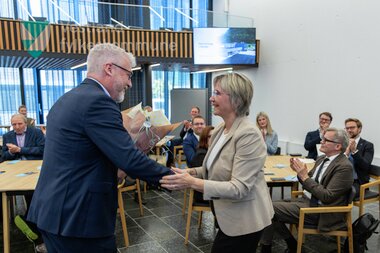 Opninga av nytt arkivbygg