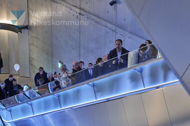 Biletet er frå markeringa av ferdig bybanelinje 2 til Fyllingsdalen 18. november 2022