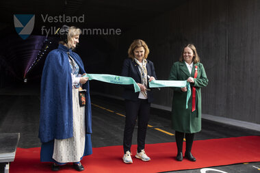 Kronstadtunnelen  åpningsdag