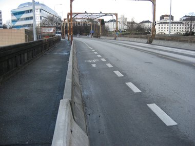 Ombygging av Gamle Nygårdsbo frå bilbru til bybanebru