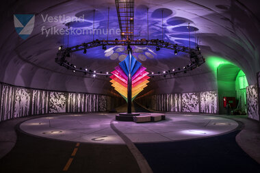 Solur i Fyllingsdalstunnelen 