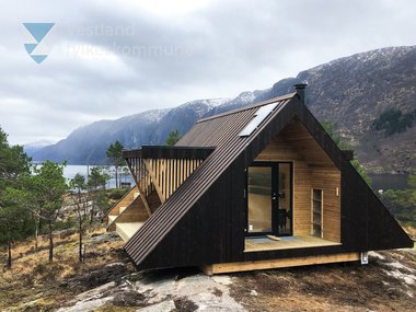 Dagsturhytta Fjordsyn i Vaksdal